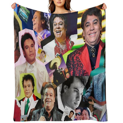 Juan Gabriel Easy Care Throw Blanket