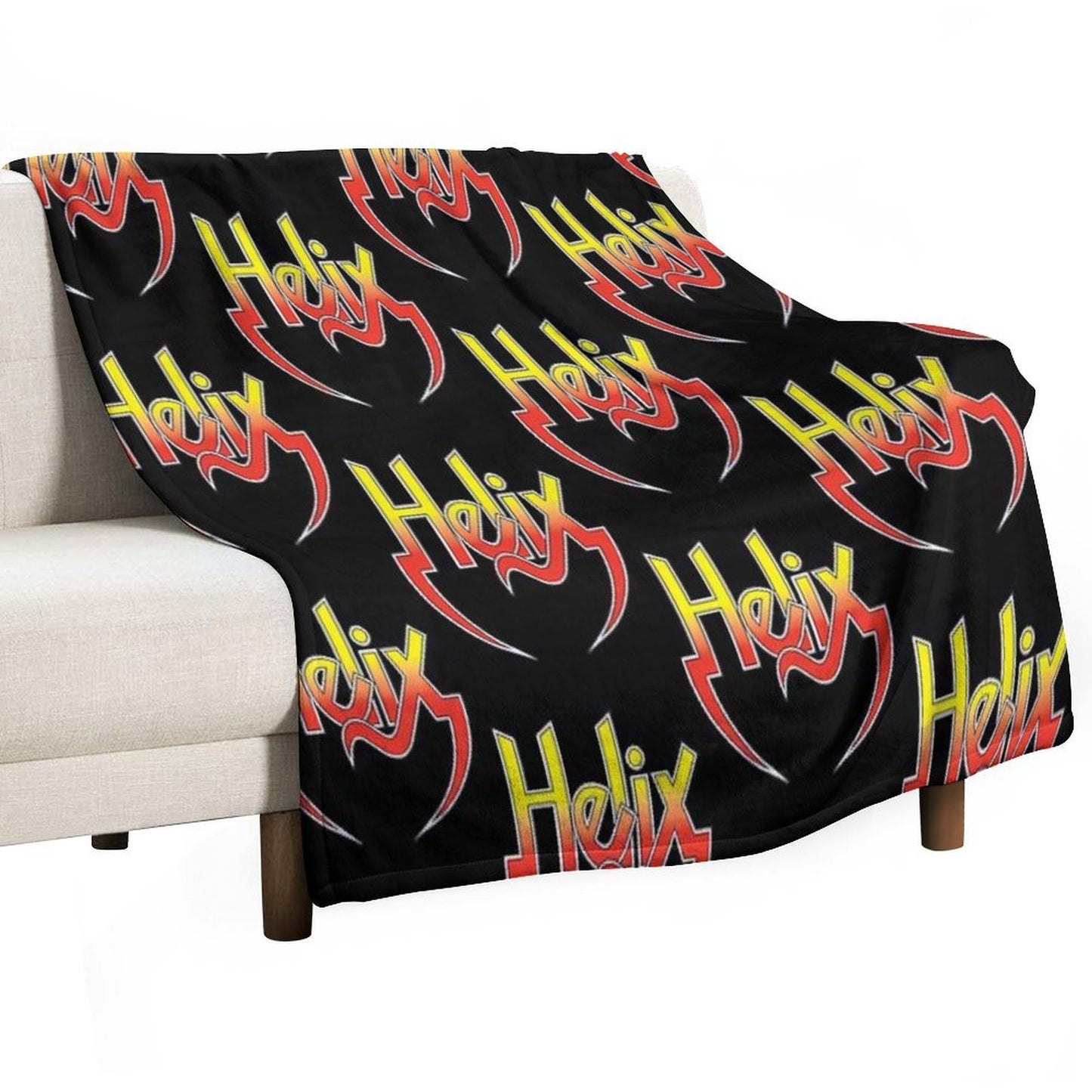 Helix Band Logo Multi-functional Throw Blanket