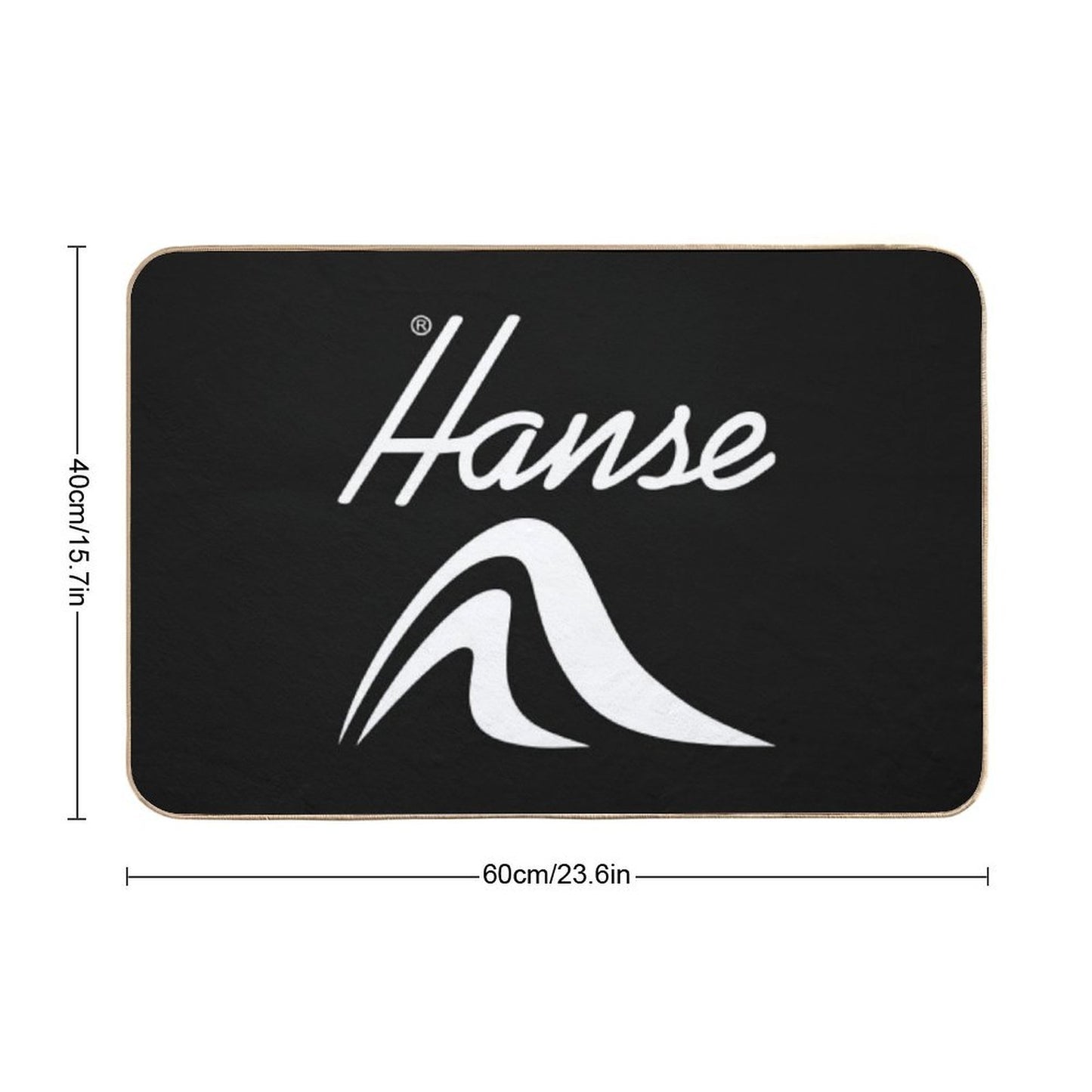 HANSE YA  High-Traffic Bath Mat