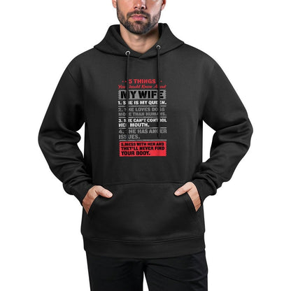 5 Things You Should Know About My Wife Husband Giftidea Pilling-Resistant Hoodie