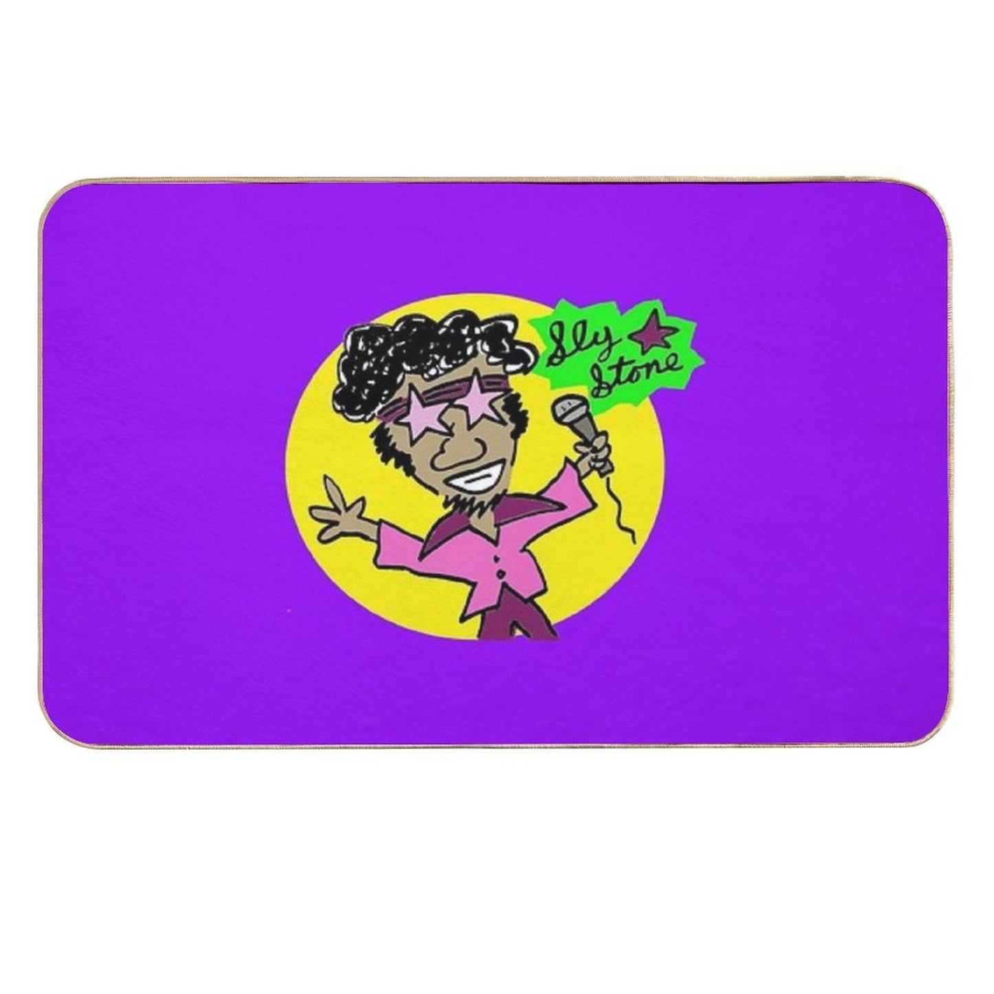 Sly Stone  Rapid-Drying Bath Mat