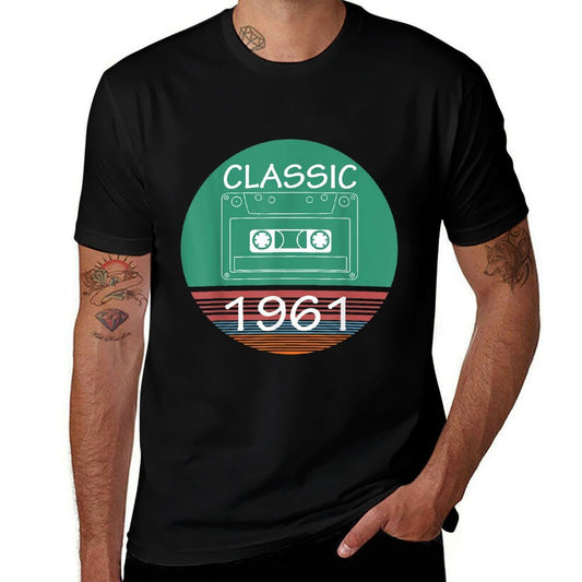 Classic Cassette 1961 60th Birthday  Classic T-Shirt