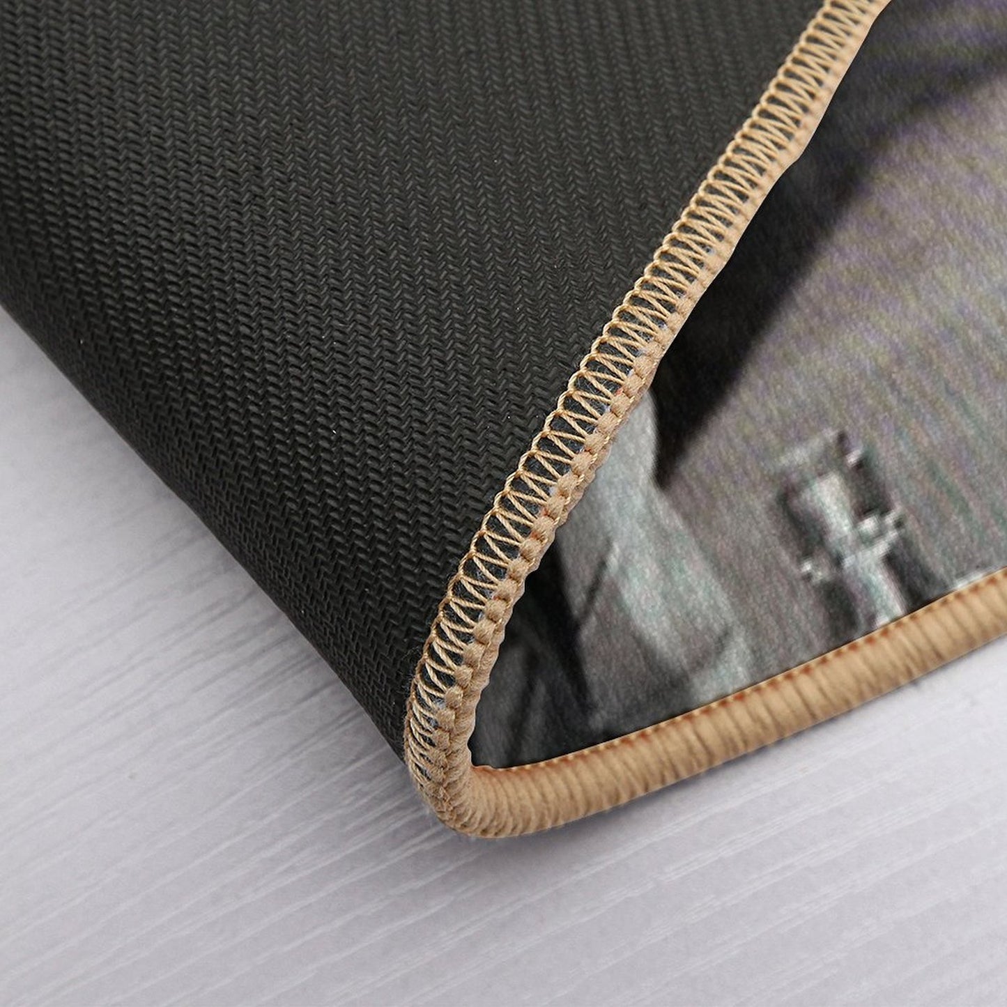 Gary Cooper And Walter Brennan in The Westerner  Easy Maintenance Bath Mat