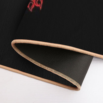 Roll for Initiative (Red Crest)  Long-Lasting Bath Mat