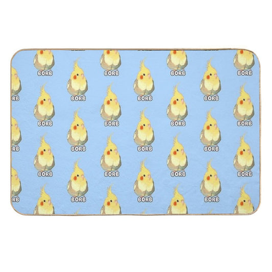 Cockatiel BORB  High-Traffic Bath Mat