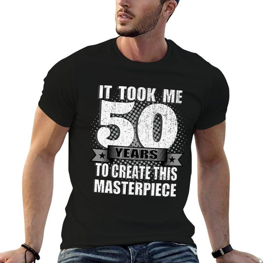 Funny 50th Birthday Joke 50 Year Old Gag Gift Sweatshirt  Summer-ready Fabric T-Shirt