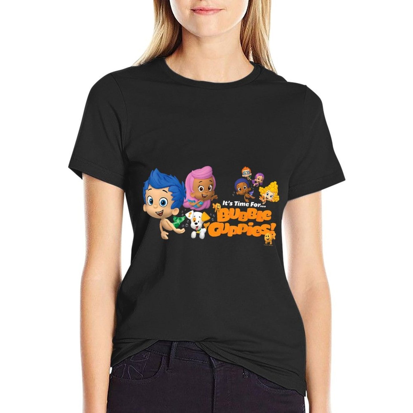 Bubble Guppies It's Time!  Stretchy T-Shirt