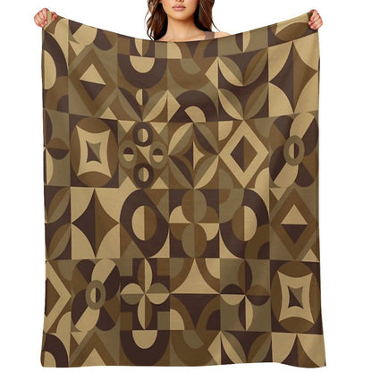 Watercolor Botanical Collection Durable Throw Blanket