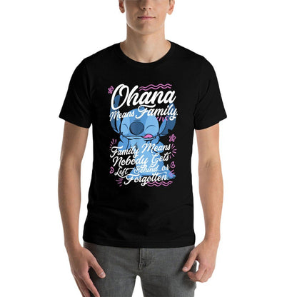 Lilo & Stitch Stitch Day Ohana Means Family Moisture-wicking T-Shirt