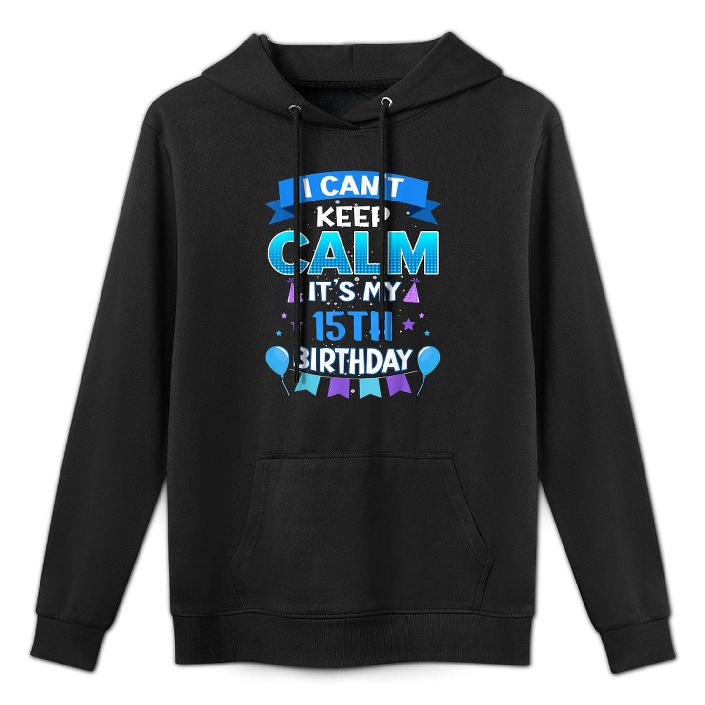 Awesome 15th Birthday For 15 Years Old Boy Girl Age 15 Casual Wear Hoodie