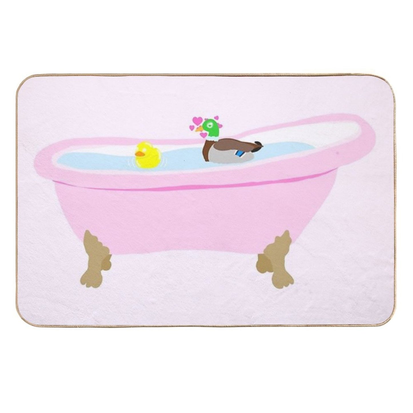 Plastic Love Durable Bath Mat