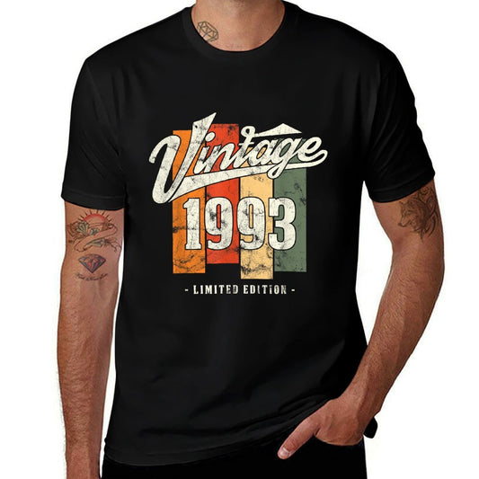 Funny 30 Year Old July 1993 Vintage Retro 30th Birthday Gift  Easy-care T-Shirt