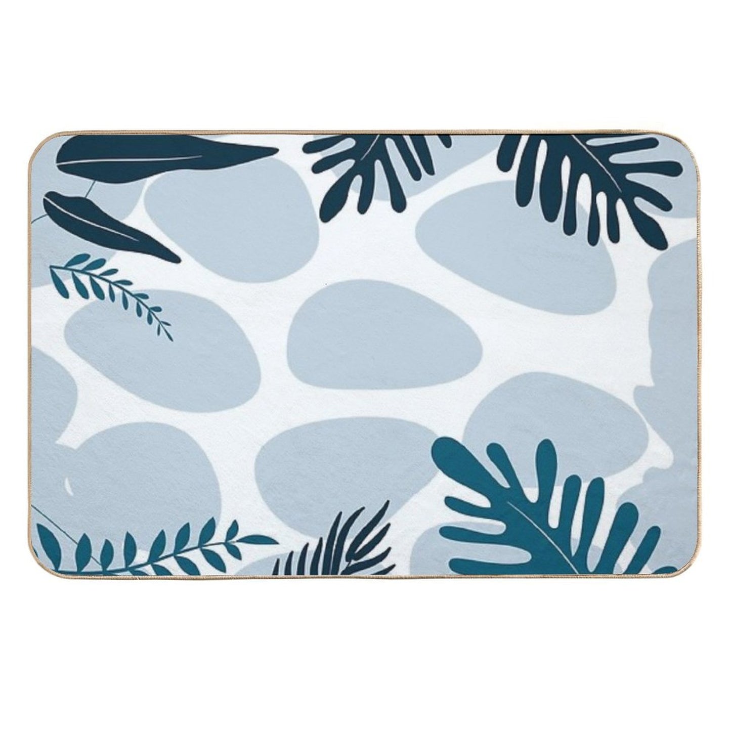 Plant Leaves  Versatile Bath Mat