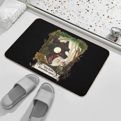 You Have Beautiful Eyes - over The Garden Wall  Rapid-Drying Bath Mat