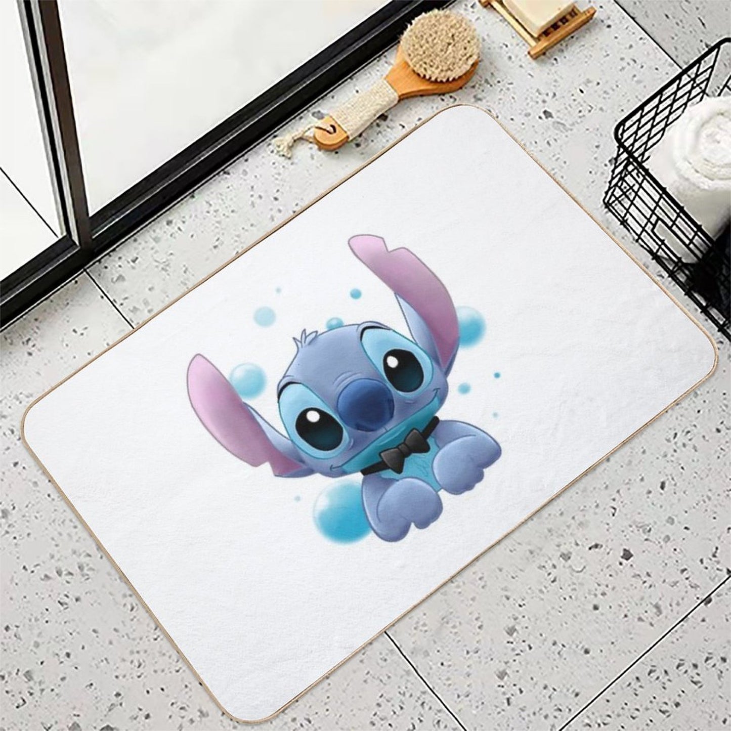 Lilo And Stitch Illustration  Versatile Bath Mat