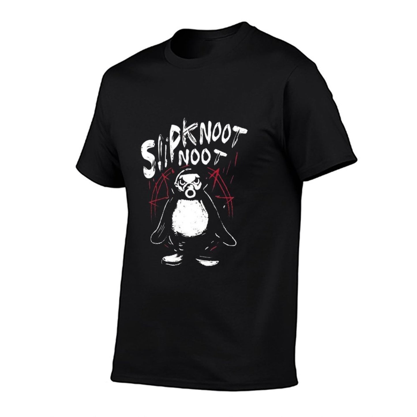 Slipknoot Noot Penguin Death Metal Goth Hard Rock  Relaxed-fit T-Shirt