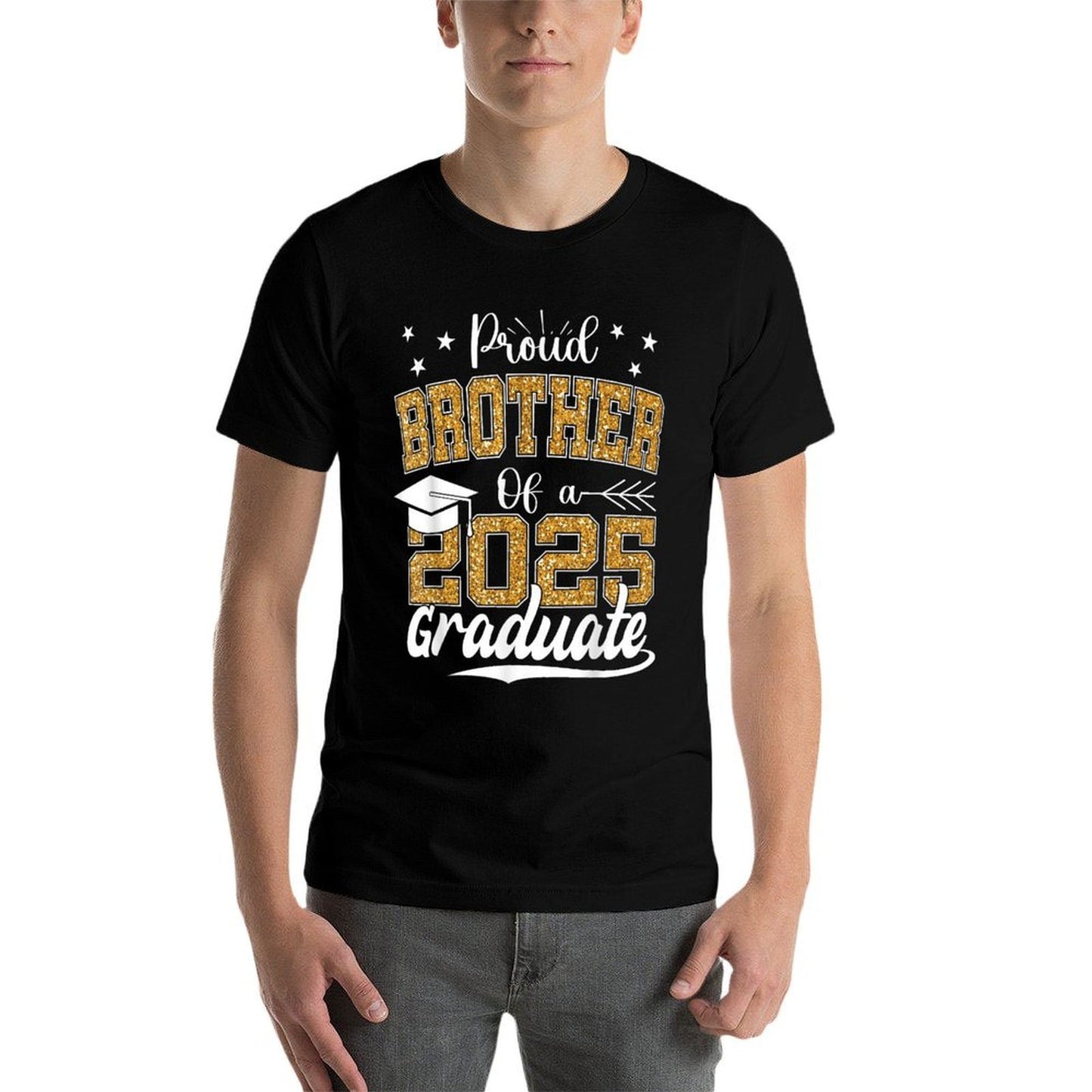 Proud Brother 2025 Graduate Senior Class of 2025 Graduation  Quick-drying T-Shirt