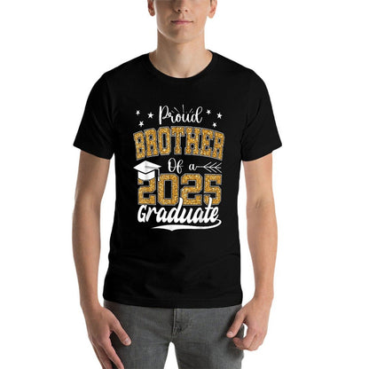 Proud Brother 2025 Graduate Senior Class of 2025 Graduation  Quick-drying T-Shirt