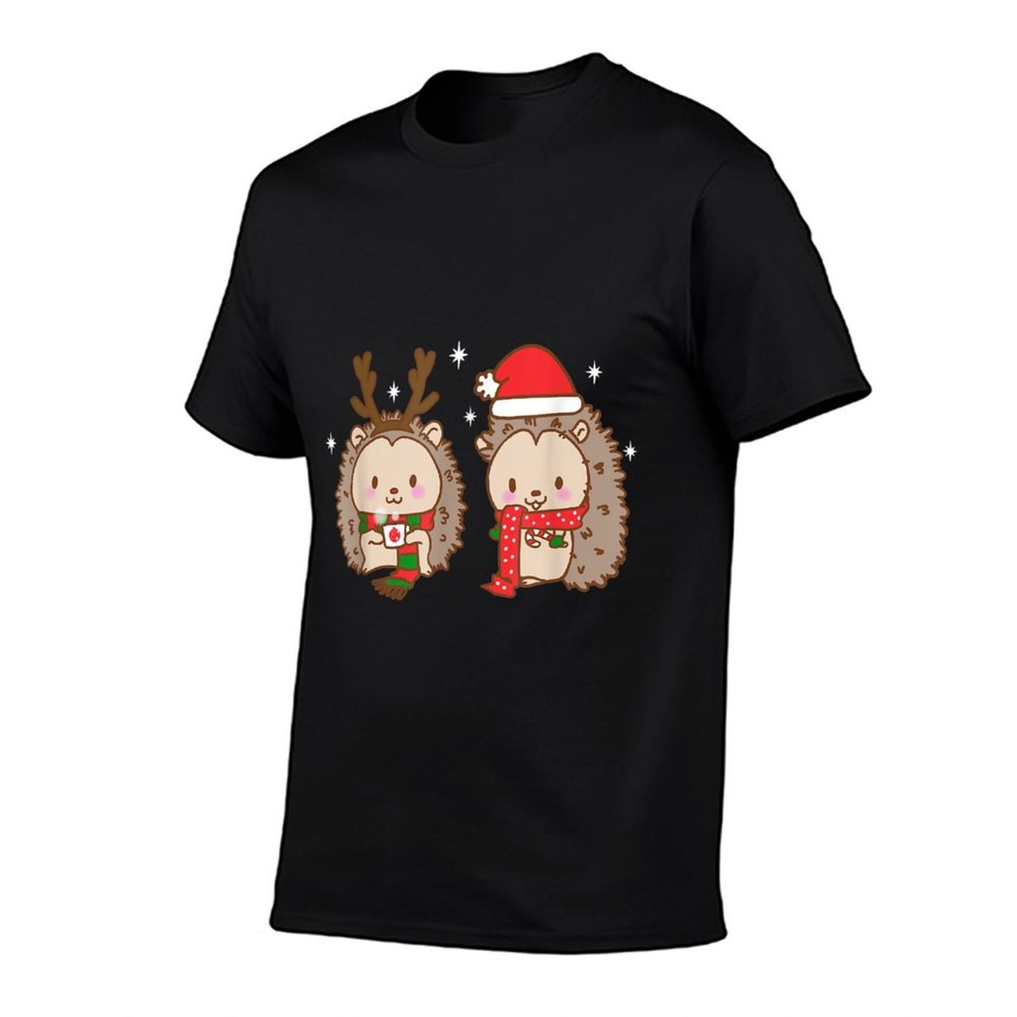 Hedgehog Christmas  Stretchy T-Shirt