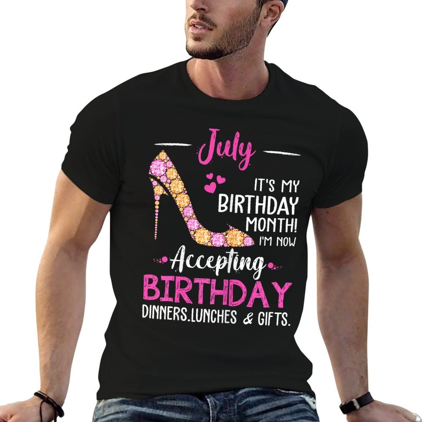 July It's My Birthday Month Tshirt Women Mom Wife Gifts  Affordable Price T-Shirt