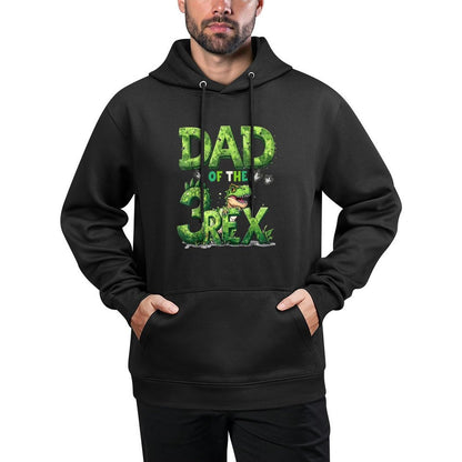 Dad of The Three Rex Birthday Boy Dinosaur Family Matching Unisex Design Hoodie
