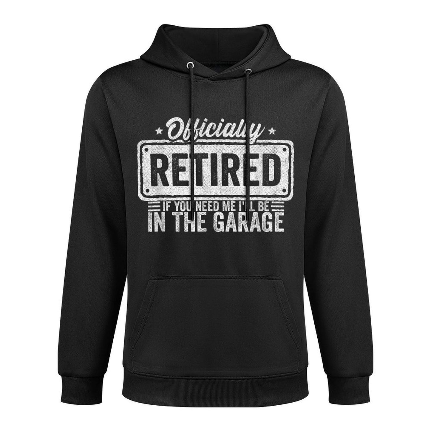 Funny Retirement - Officially Retired Dad - Retired Husband Relaxed Fit Hoodie