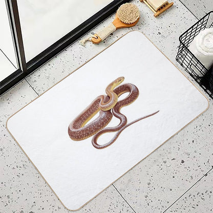 Aesculapian Snake  Anti-Trip Bath Mat