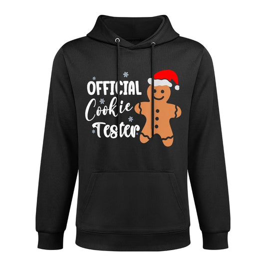 Official Cookie Tester - Christmas Baking Men Women Children Shrink-Resistant Hoodie