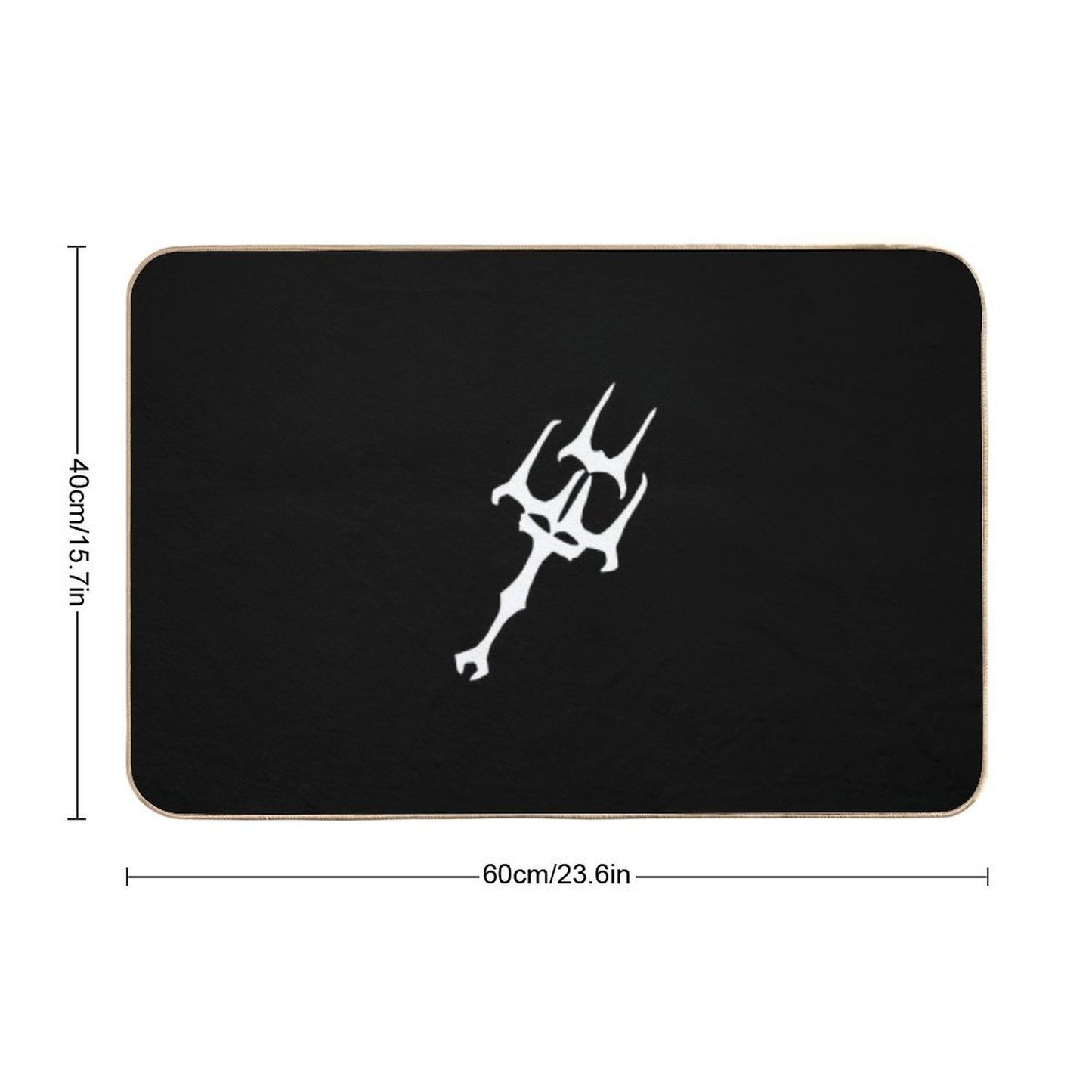 Project Pitchfork  Easy To Clean Bath Mat