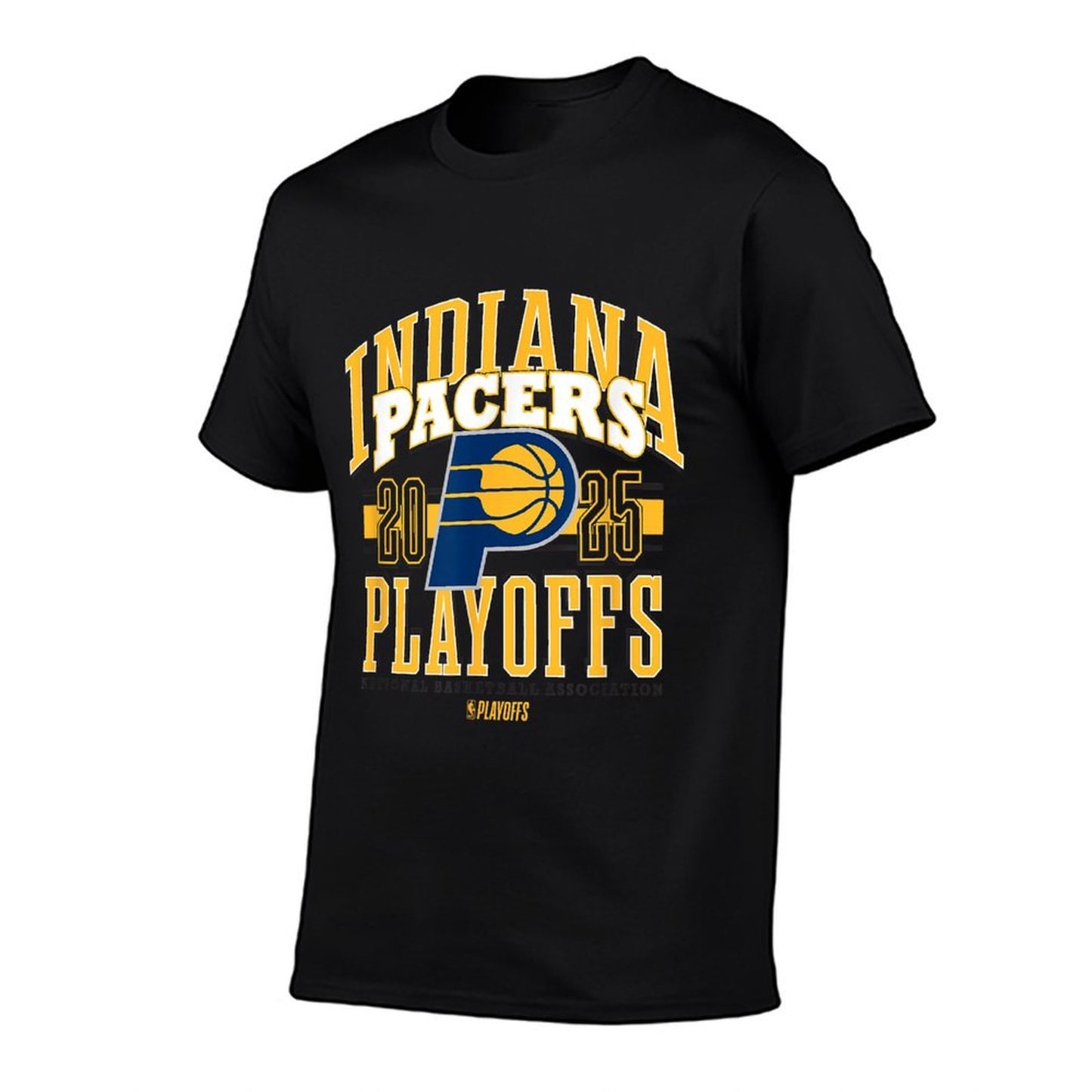 NBA Official Indiana Pacers 2025 Playoffs Showtime  Fade-proof Color T-Shirt
