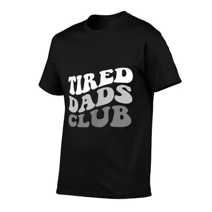 Tired Dad Club Playmat Car Race Track Dad Father's Day Wrinkle-resistant T-Shirt