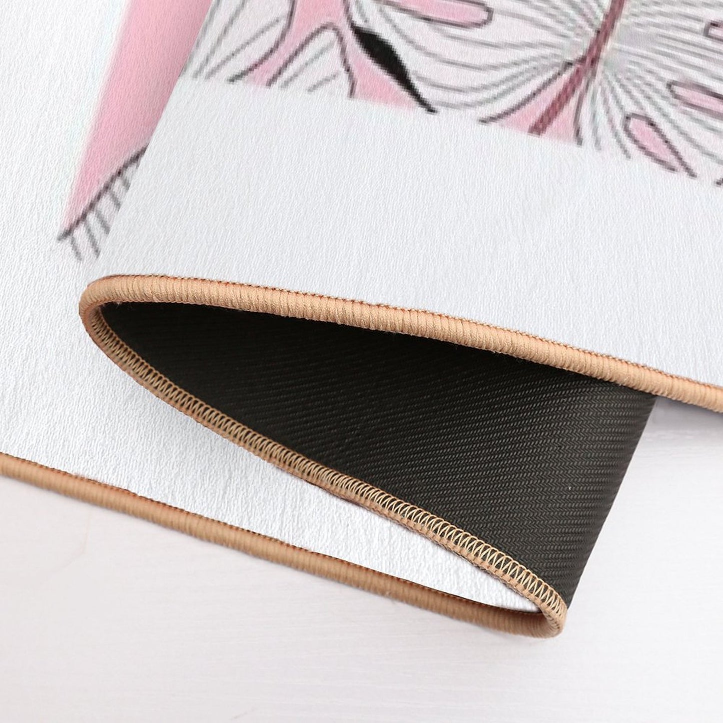 Stylish Floral Tropical Leaves Patterns  Versatile Bath Mat