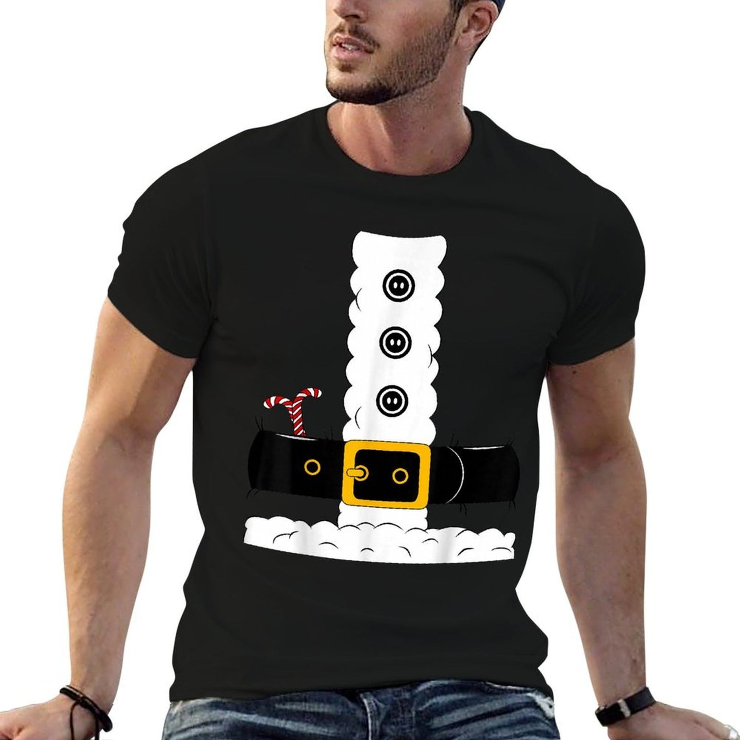 Kids Christmas Santa Claus Suit Adult Men Women Kids Shirt 4 Cranberry Comfortable T-Shirt