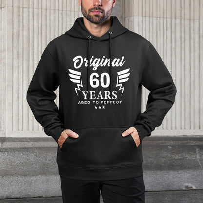 Original 60 Year Aged To Perfect 60th Birthday Party Family Customizable Surface Hoodie