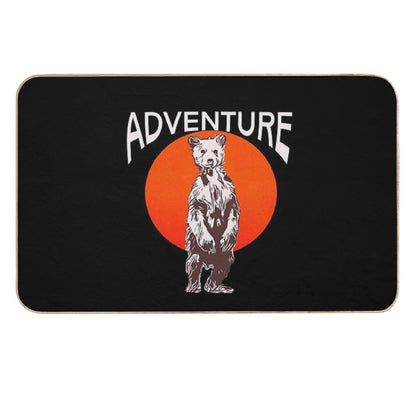 Adventure Bear  Rapid-Drying Bath Mat