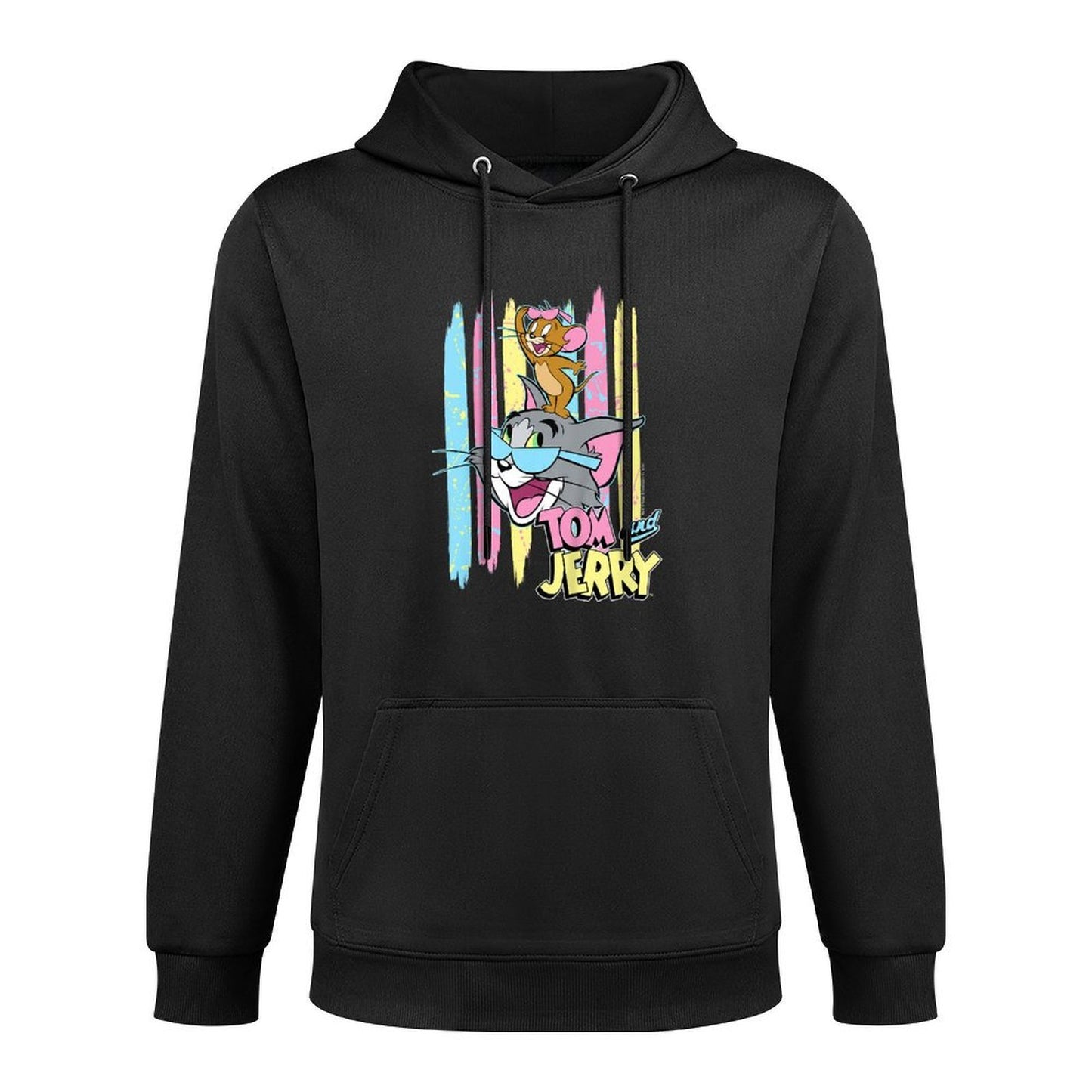 Kids Tom And Jerry 90s Theme Background Customizable Surface Hoodie
