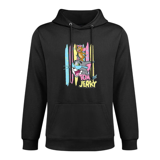 Kids Tom And Jerry 90s Theme Background Customizable Surface Hoodie