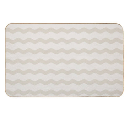 Abstract Print  Odorless Bath Mat