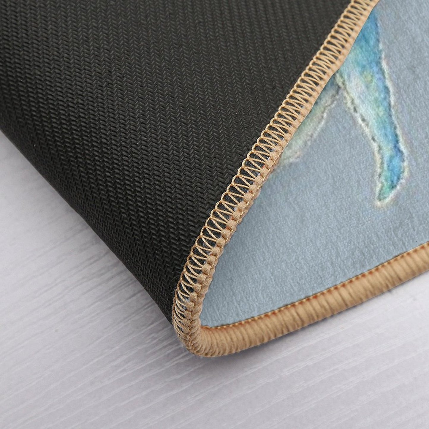 Humpback Whales (blue)  Eco-Friendly Bath Mat