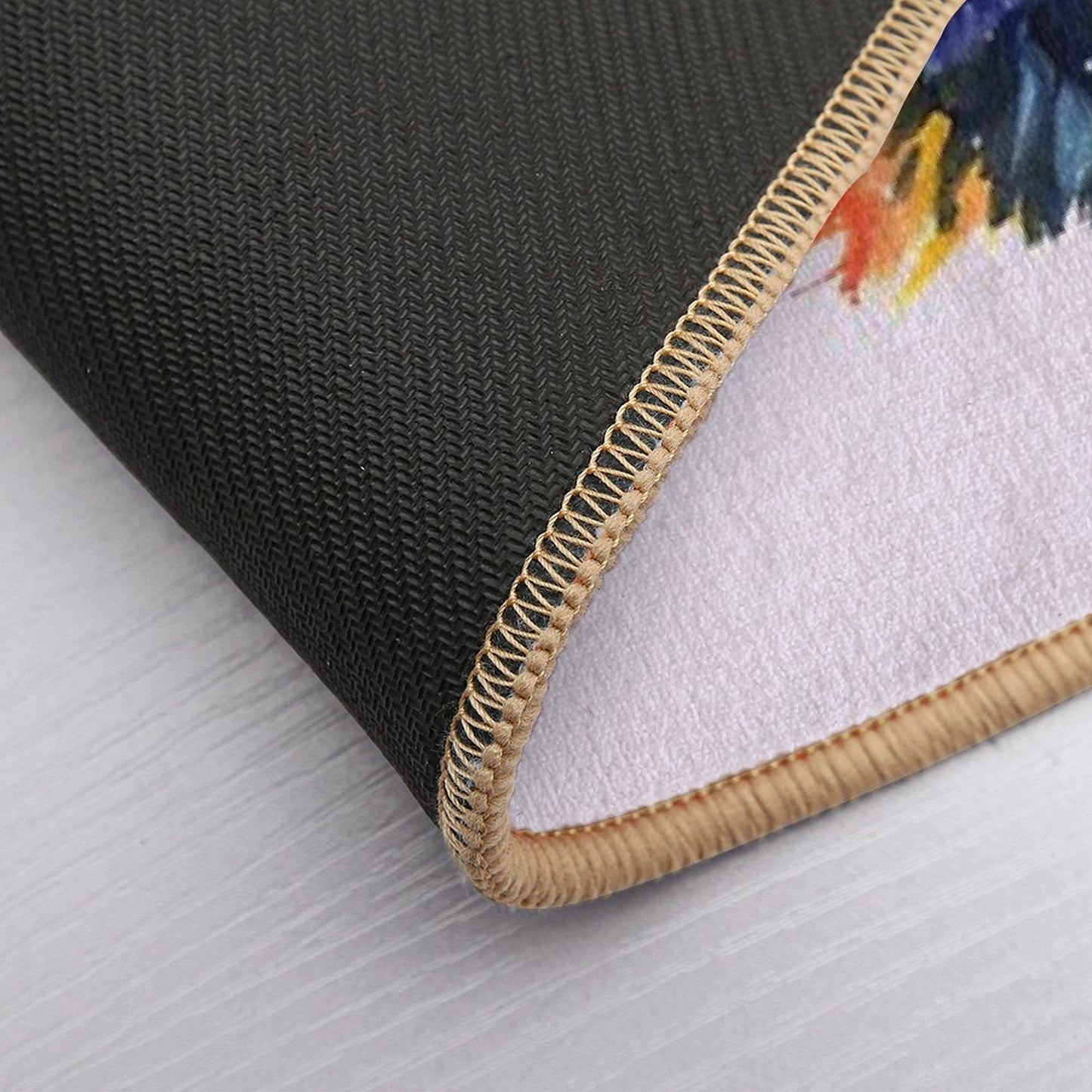 Multicolour Highland Cow  Long-Lasting Bath Mat