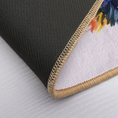 Multicolour Highland Cow  Long-Lasting Bath Mat