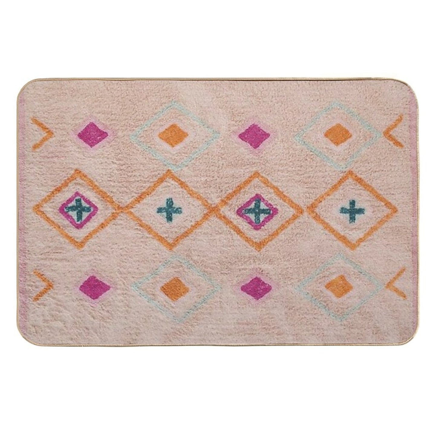 Heritage Bohemian  Easy Maintenance Bath Mat