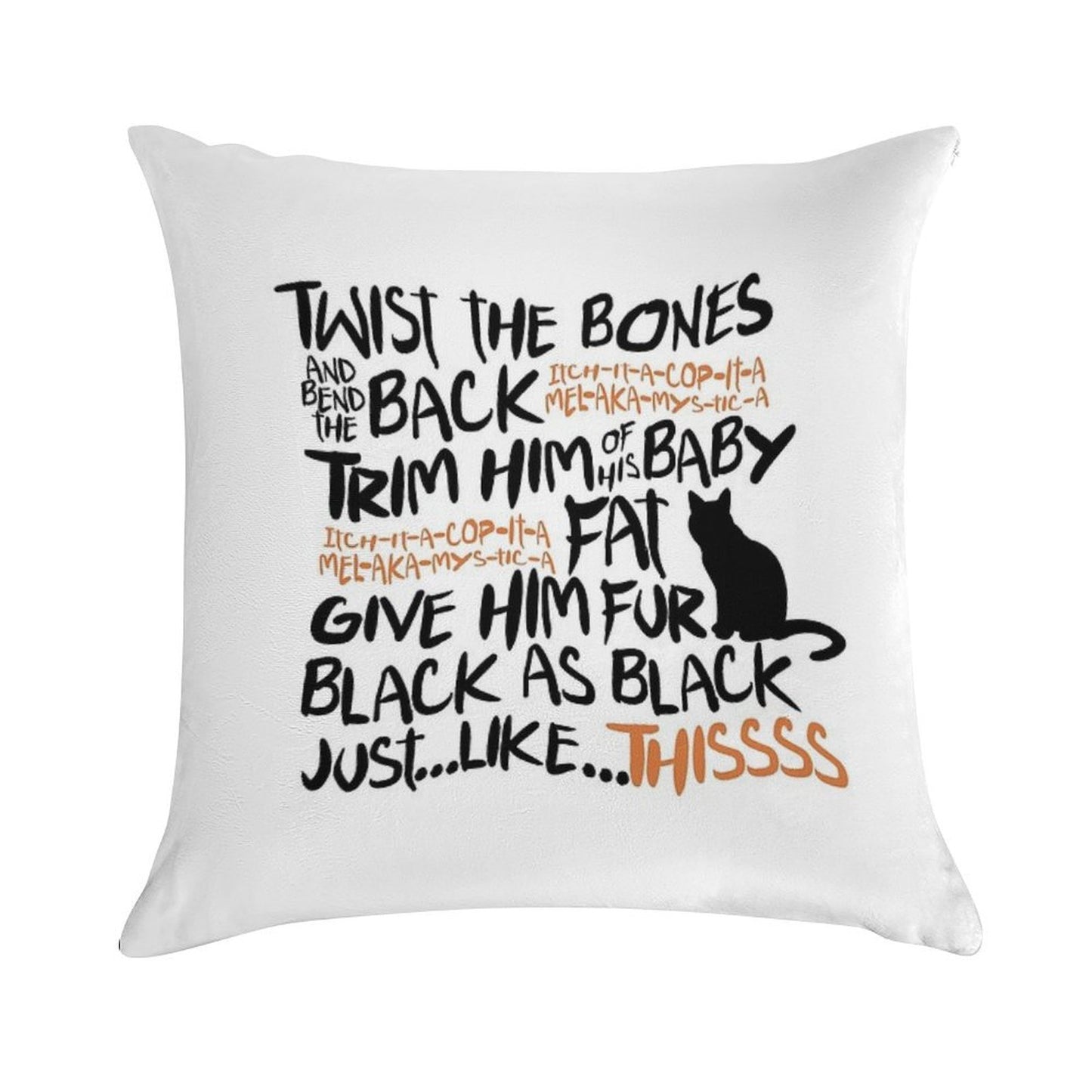 Binx Spell Soft Durable Construction Throw Pillow