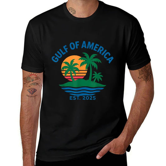 Gulf Coast of America Established 2025 Gulf of Mexico USA Lightweight T-Shirt