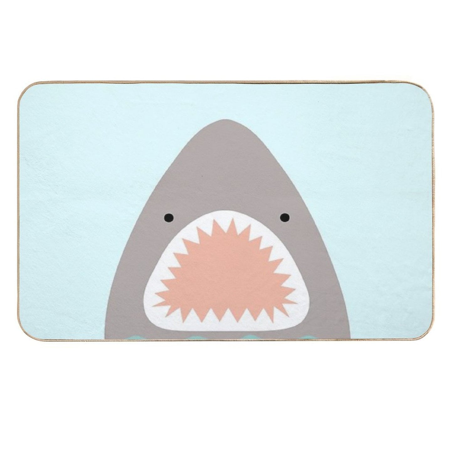 Shark Attack  Odorless Bath Mat