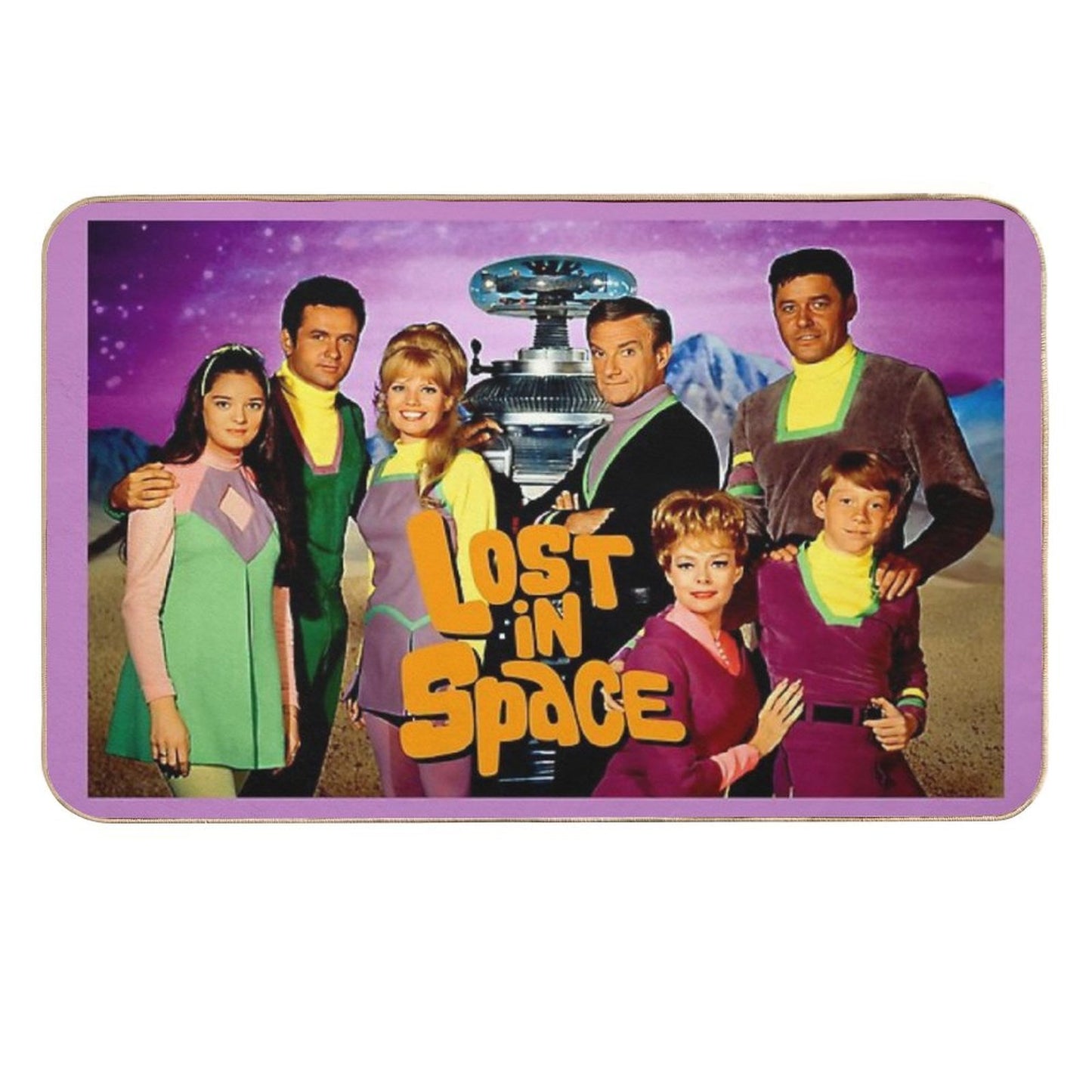 Retro TV Serie  Odorless Bath Mat