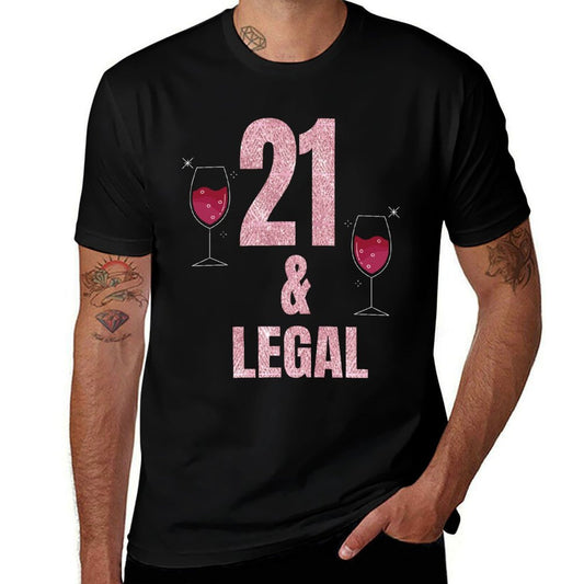 21st Birthday Gifts for Women Glam 21st Birthday T  Stretchy T-Shirt