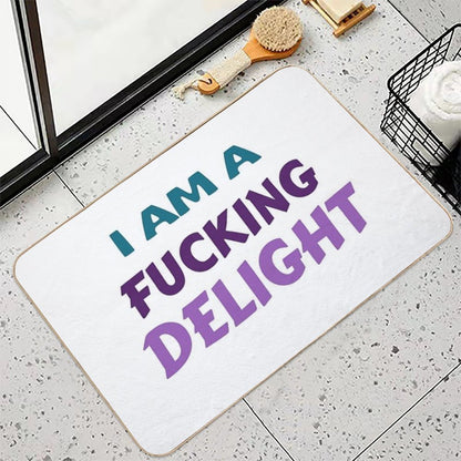 I Am A Delight_19  Rapid-Drying Bath Mat