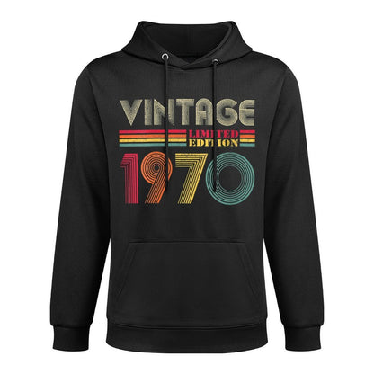 Womens Vintage 1970 Limited Edition Gift 50th Birthday Easy Care Hoodie