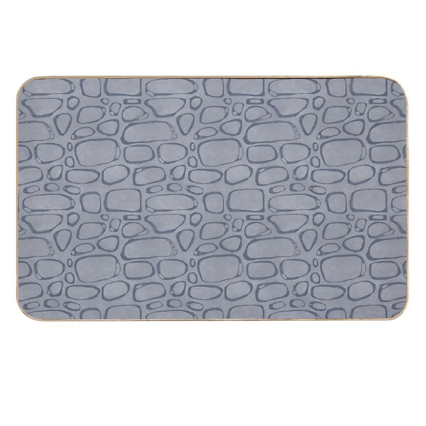 Stone Wall  Easy To Clean Bath Mat